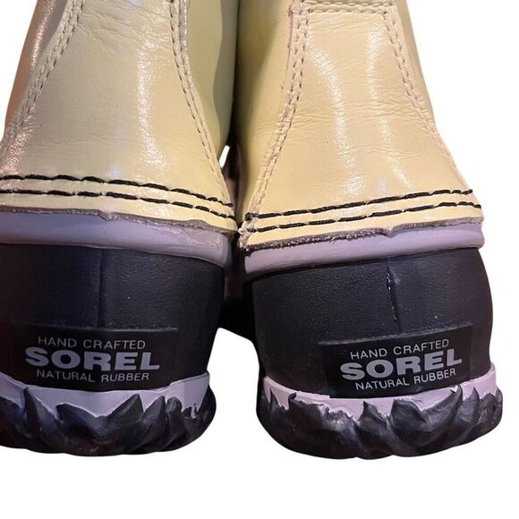 SOREL Out n' About 'Zest Dove' Rain Boots Size 7 - Picture 4 of 10